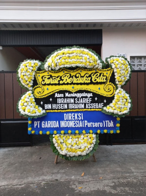 Papan Bunga Duka di Sitinjo