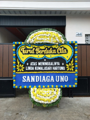 Papan Bunga Duka di Sitinjo